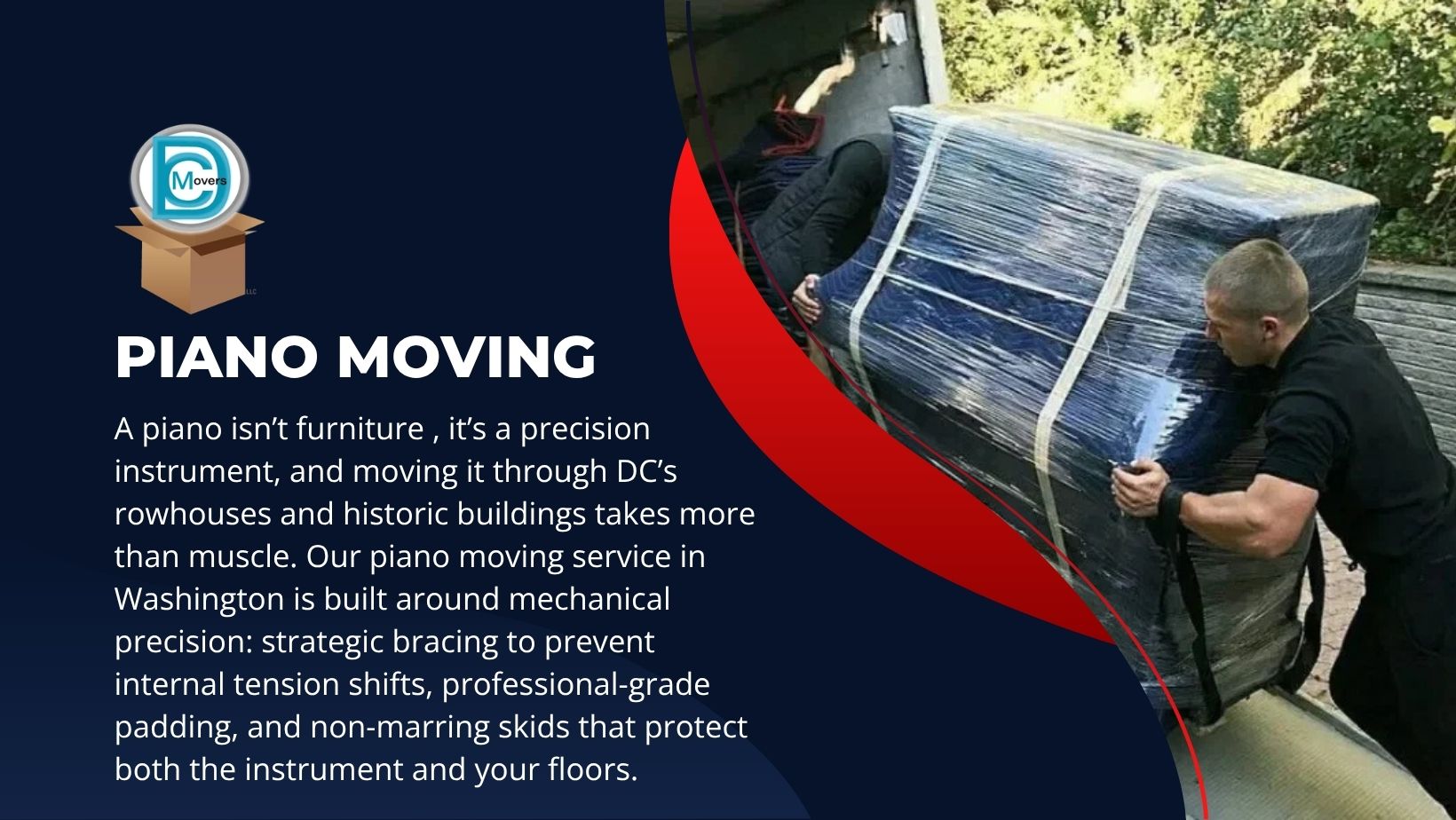 Piano Moving Service in Washington