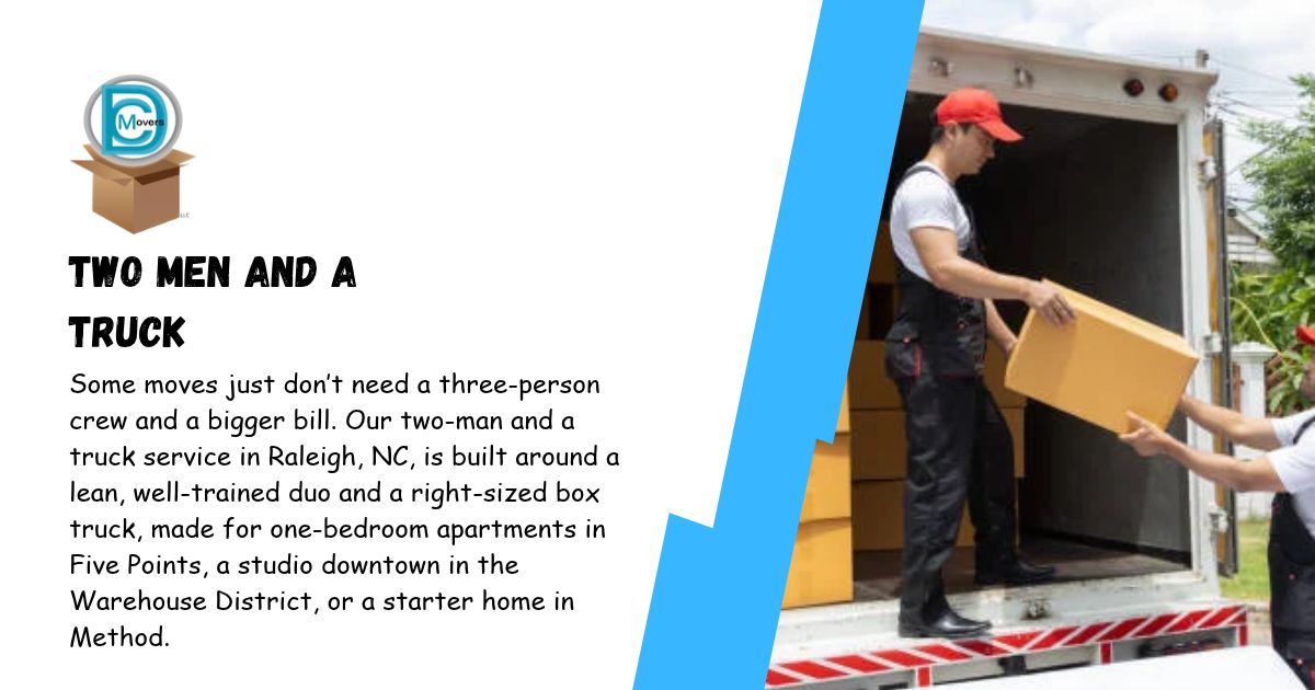 Two Men and a Truck Service in Raleigh